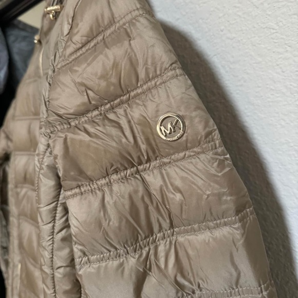 Michael Kors Puffer Coat - Gold (Long) - Picture 3 of 5